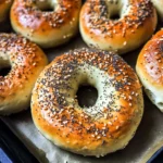 Air Fryer Protein Bagels