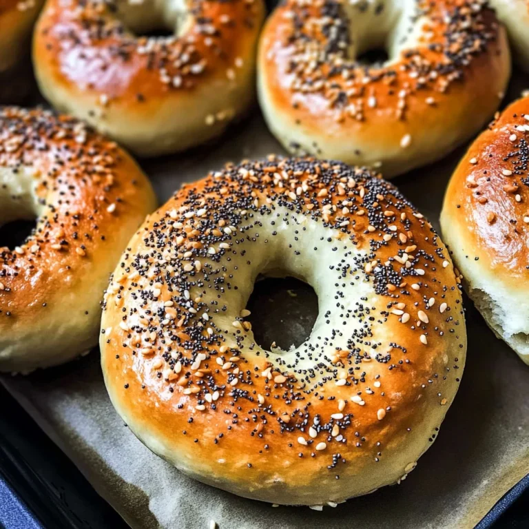 Air Fryer Protein Bagels