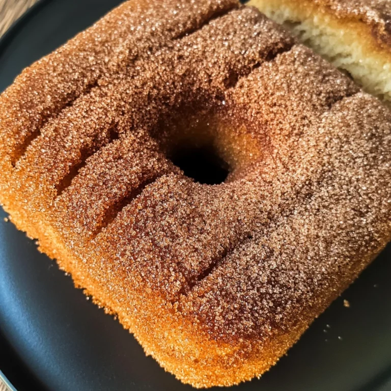 Apple Cider Donut Cake
