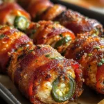 Bacon-Wrapped Jalapeño Chicken Bites