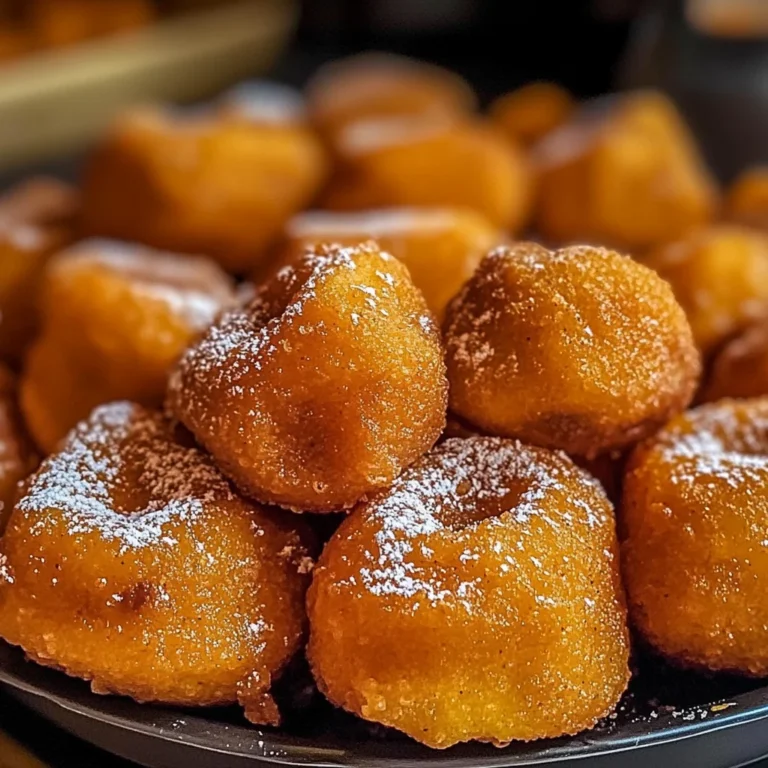 Baked Pumpkin Fritter Bites