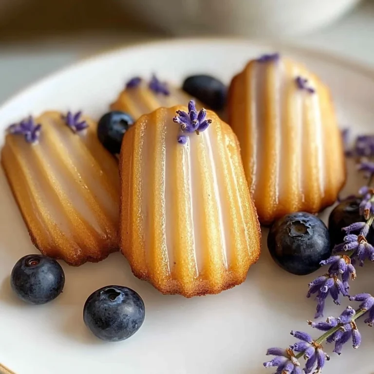 Blueberry Lavender Vegan Madeleines: An Incredible 7-Step Recipe
