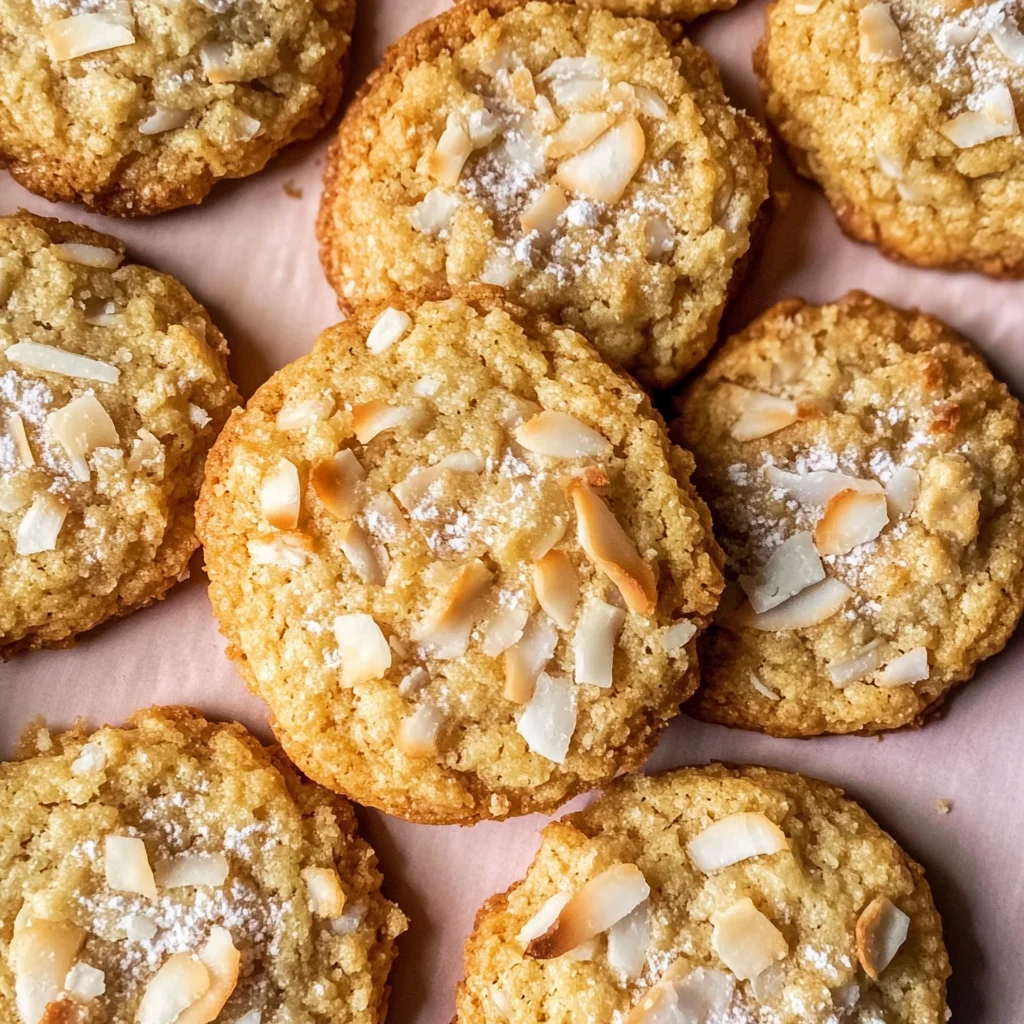 Chewy Coconut Cookies