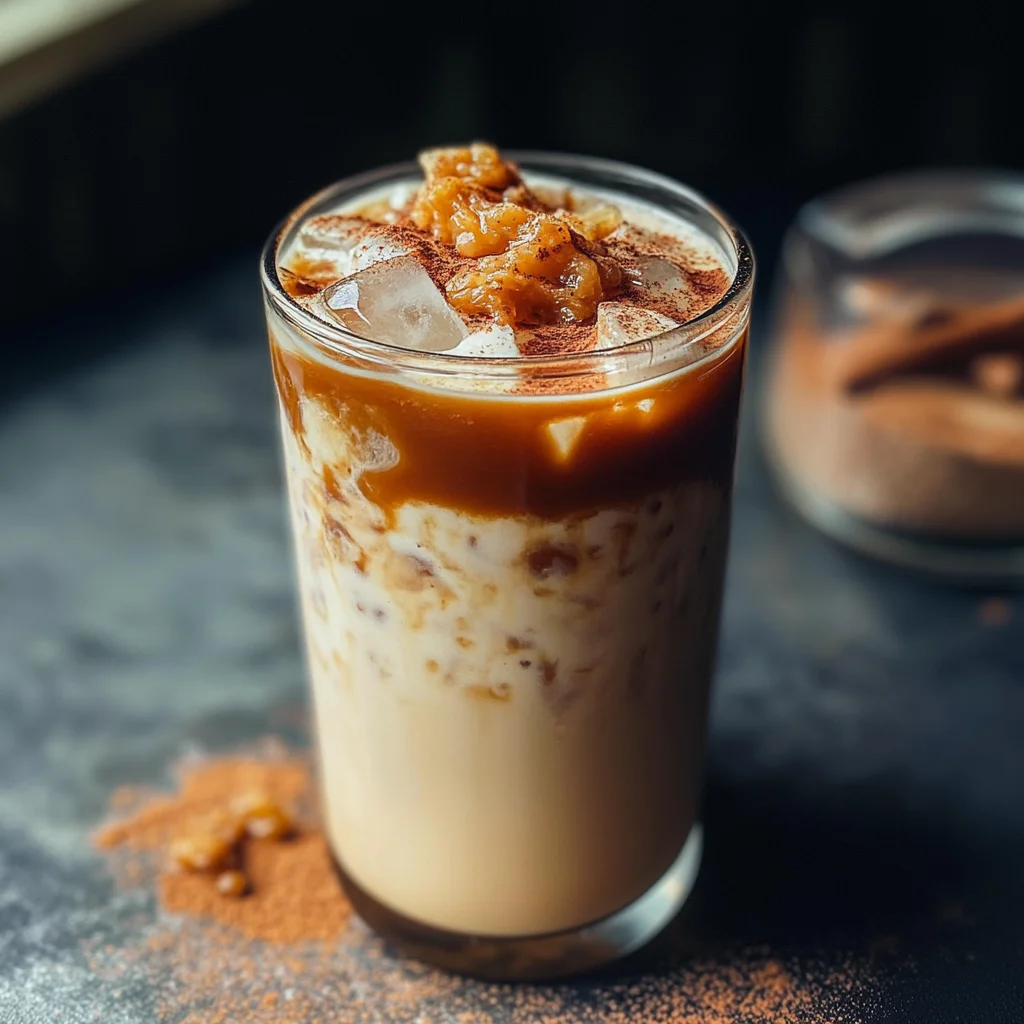 Cookie Butter Iced Chai Latte