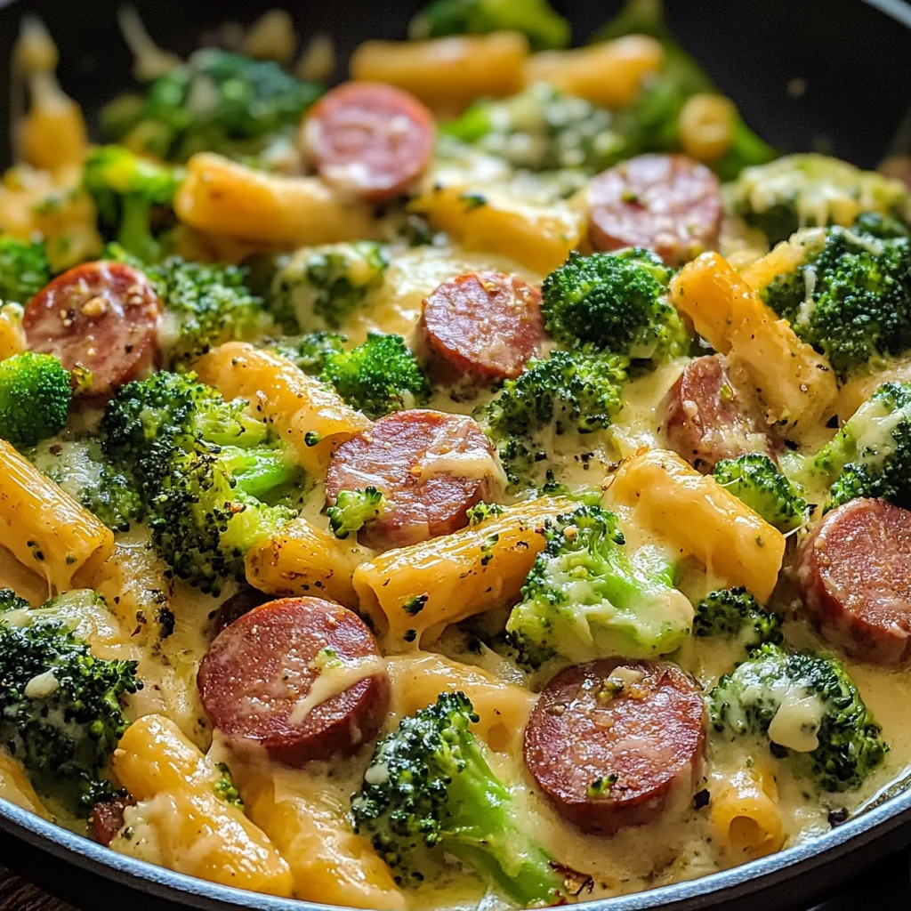 Creamy Kielbasa Broccoli Skillet 30 Minutes Ultimate Delicious
