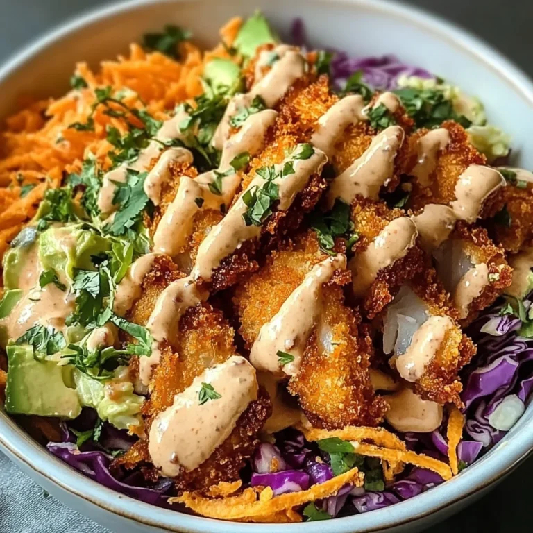Crispy Fish Taco Bowls