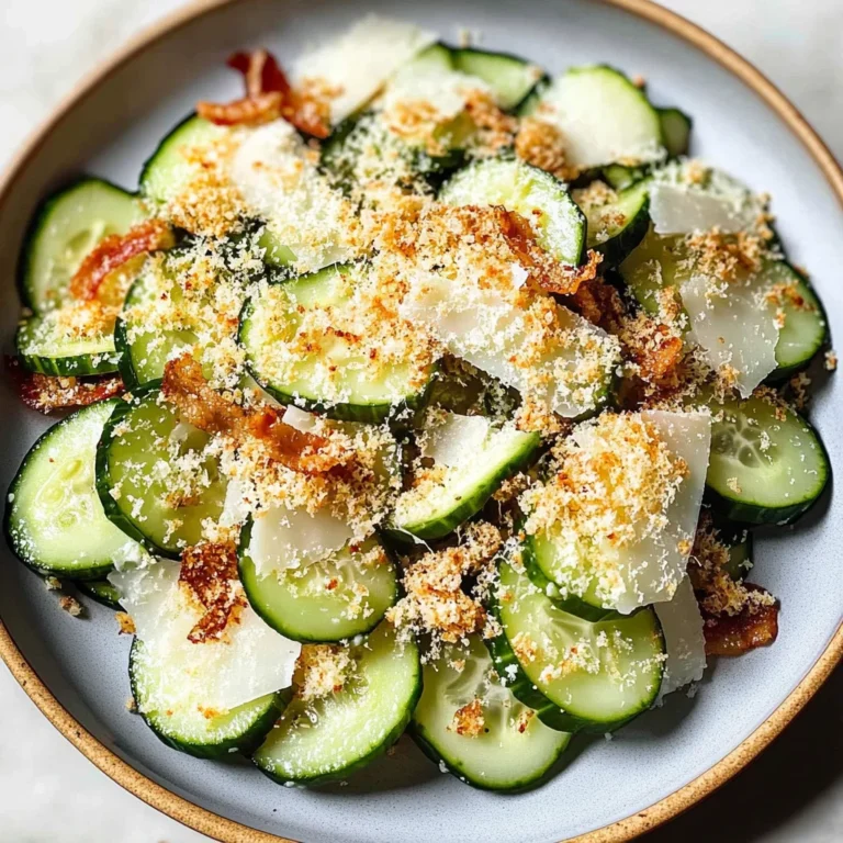 Cucumber Caesar Salad