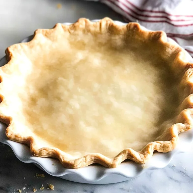 Easy Homemade Pie Crust