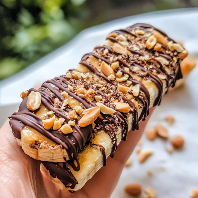 Frozen Banana Snickers