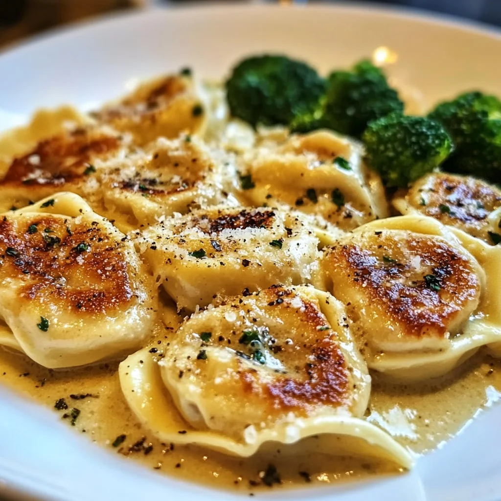Garlic Parmesan Chicken Tortellini