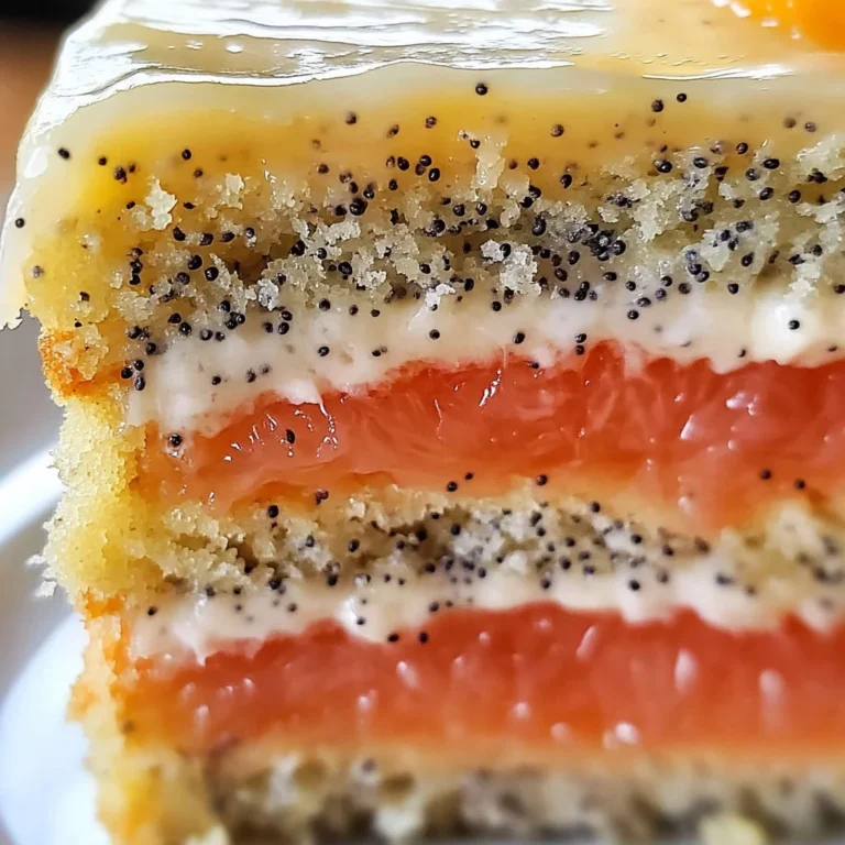 Grapefruit Poppy Seed Cake: An Incredible Ultimate Citrus Delight