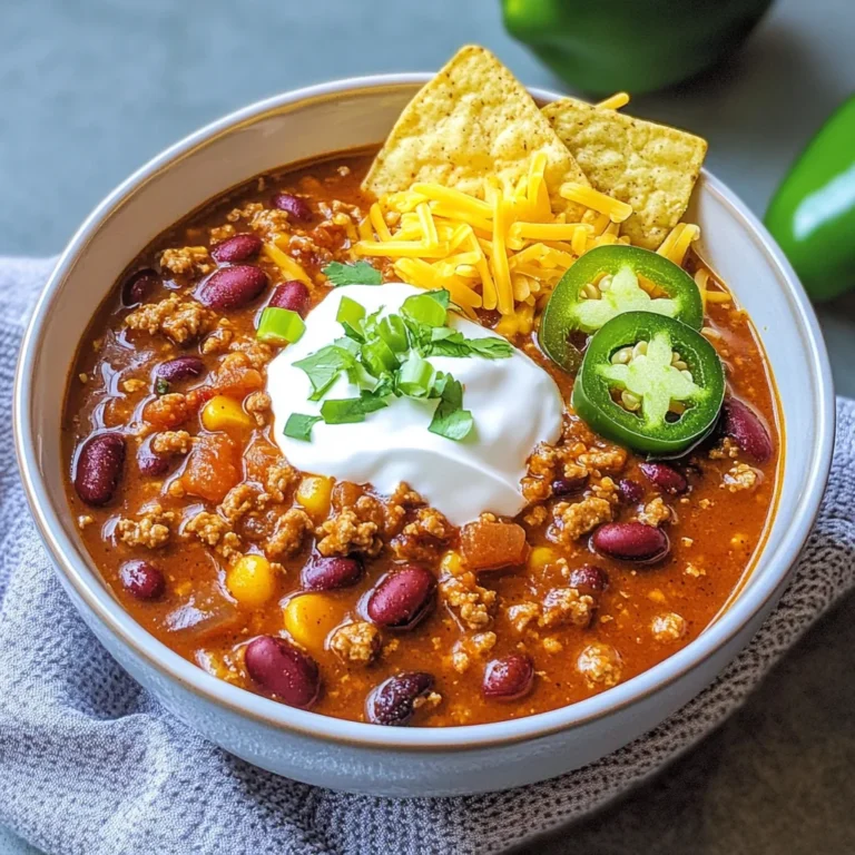 Healthy Turkey Chili