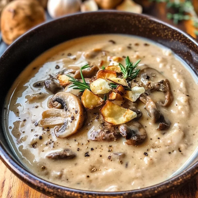 Mushroom Soup Recipe