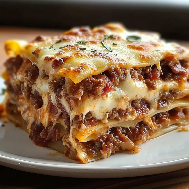 Parmesan Garlic Turkey Bacon Cheeseburger Lasagna Recipe