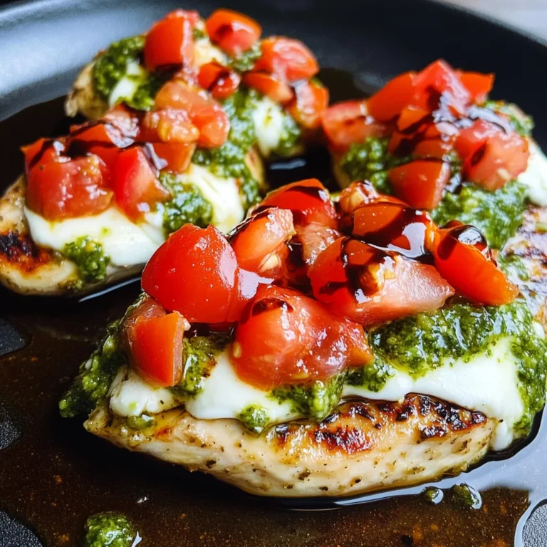 Pesto Bruschetta Chicken