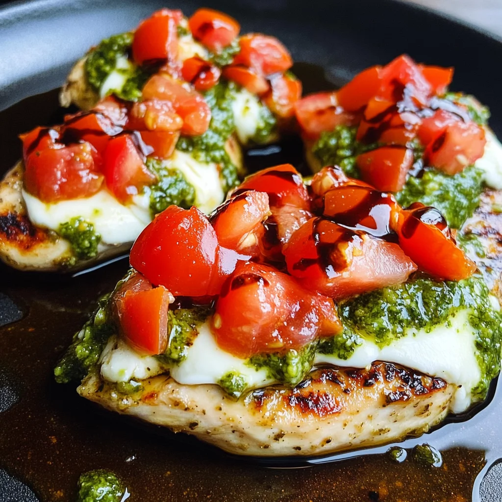 Pesto Bruschetta Chicken