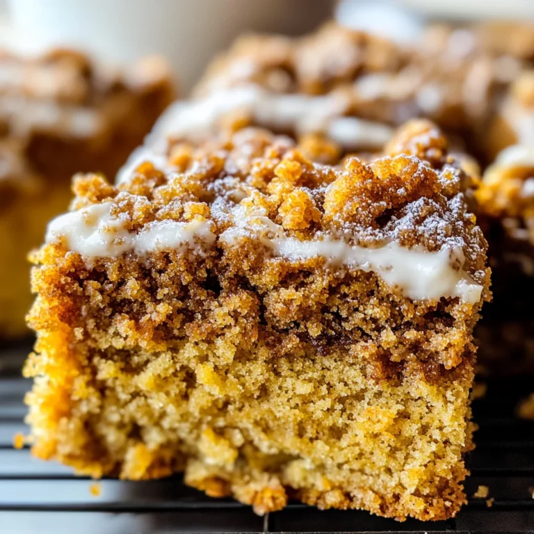 Pumpkin Coffee Cake