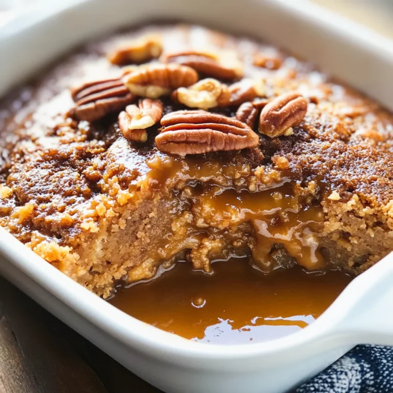 Pumpkin Pecan Cobbler