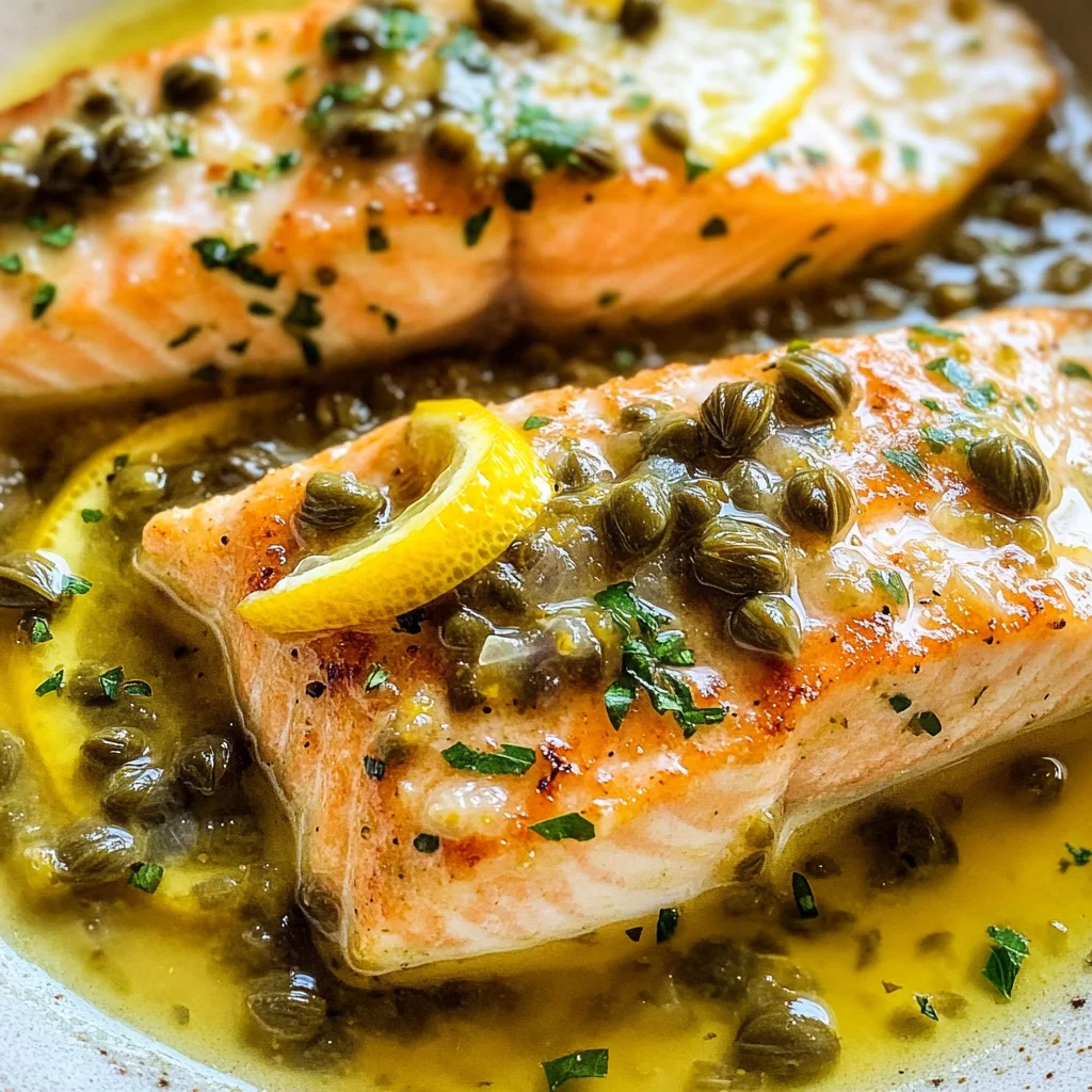 Simple Lemon Caper Sauce