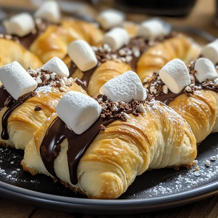 S'mores Crescent Rolls
