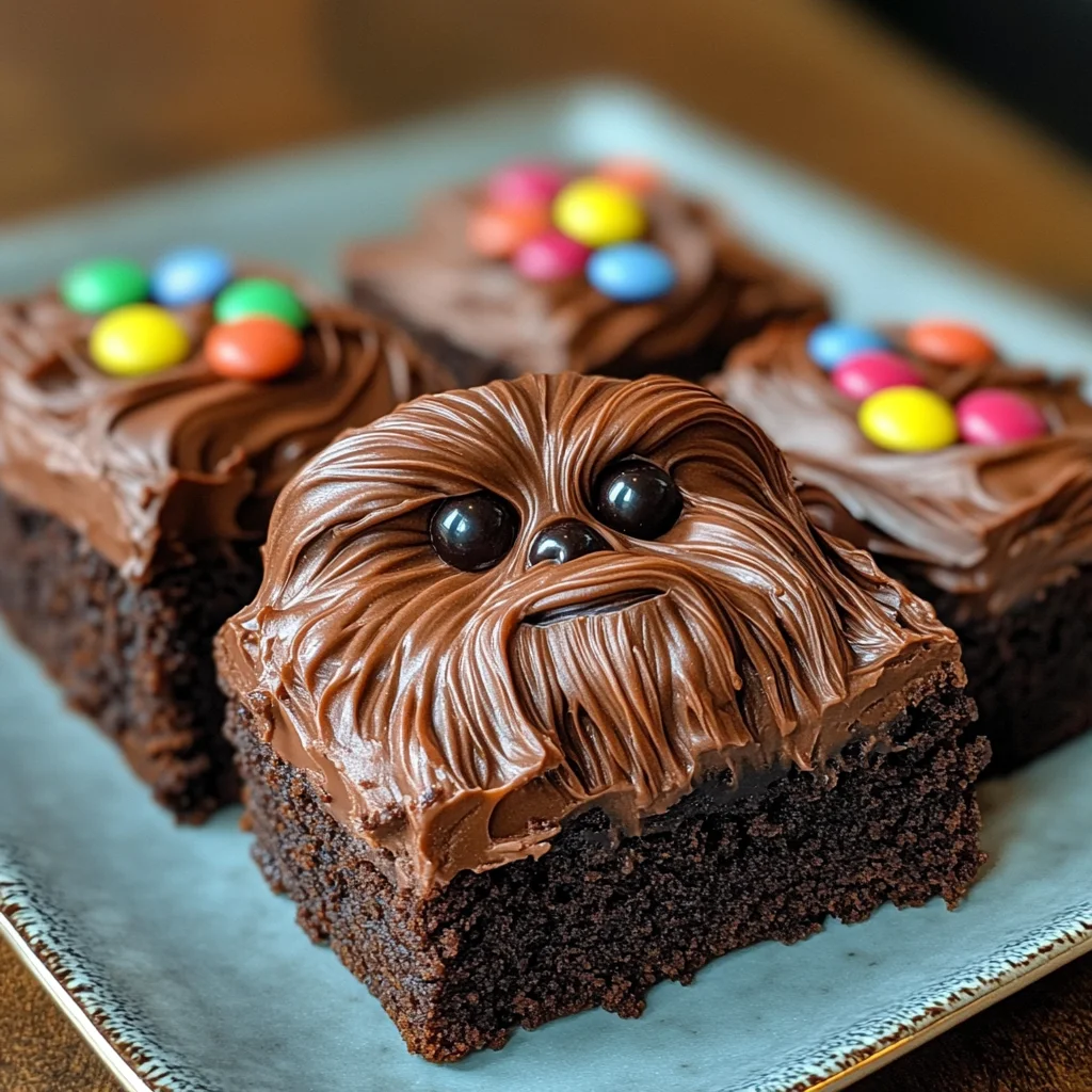 Star Wars Chewbacca Brownies