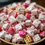 Cherry Cheesecake Puppy Chow