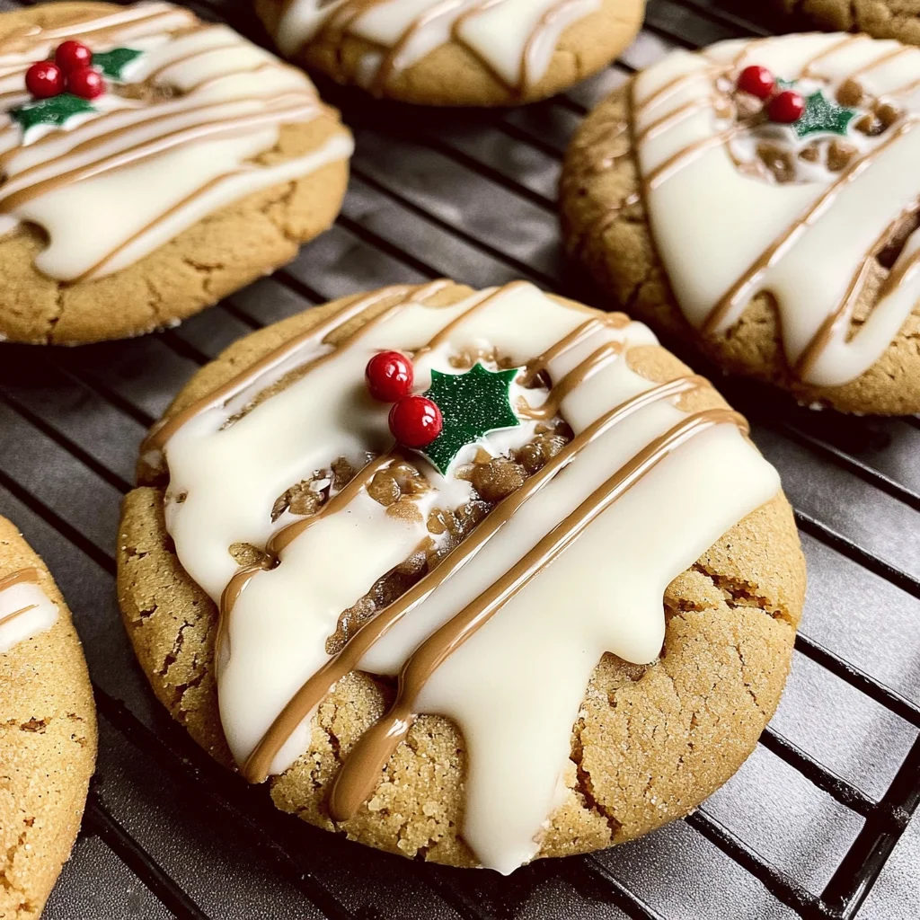 Chewy Maple Cinnamon Cookies with White Chocolate