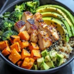 Chicken & Sweet Potato Buddha Bowl