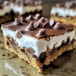 Chocolate Marshmallow Cookie Bars