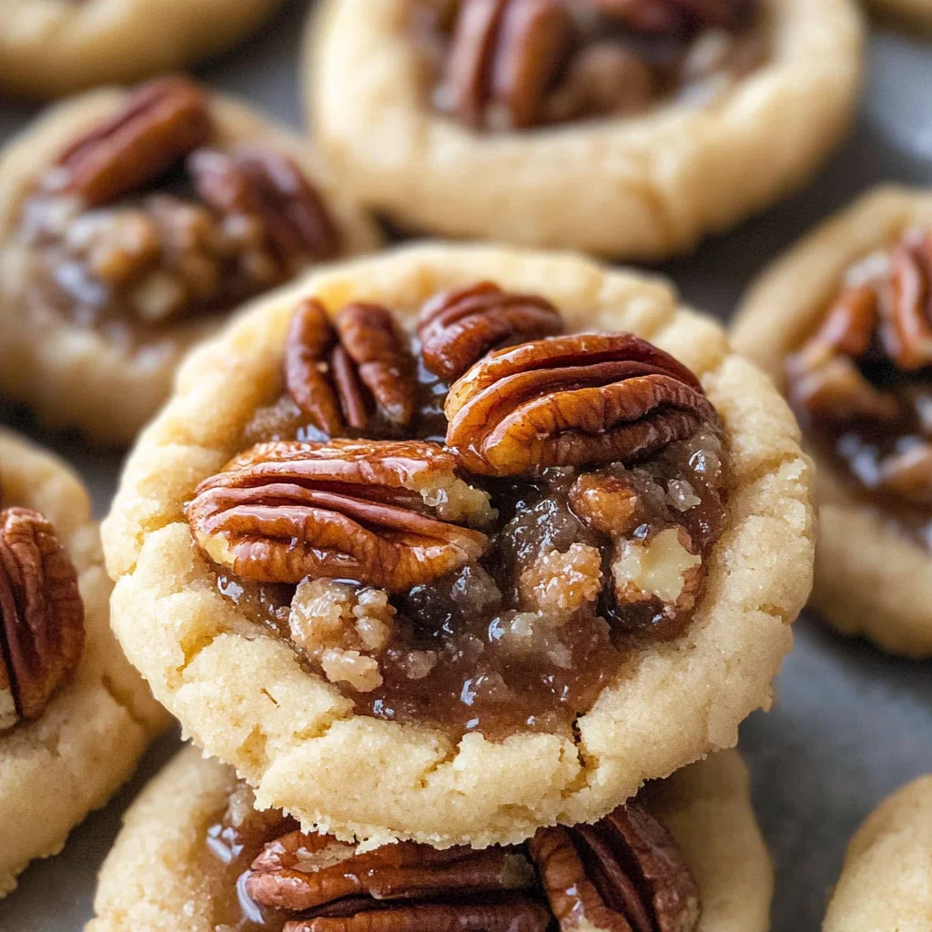 Crumbl pecan pie cookies