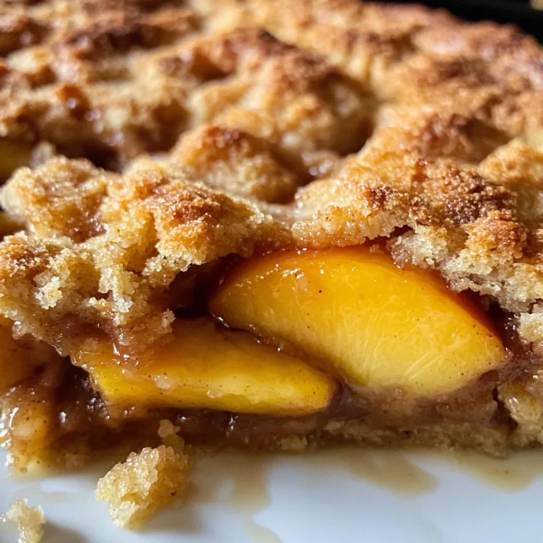 Divine Brown Butter Peach Cobbler: 5-Ingredient Magic