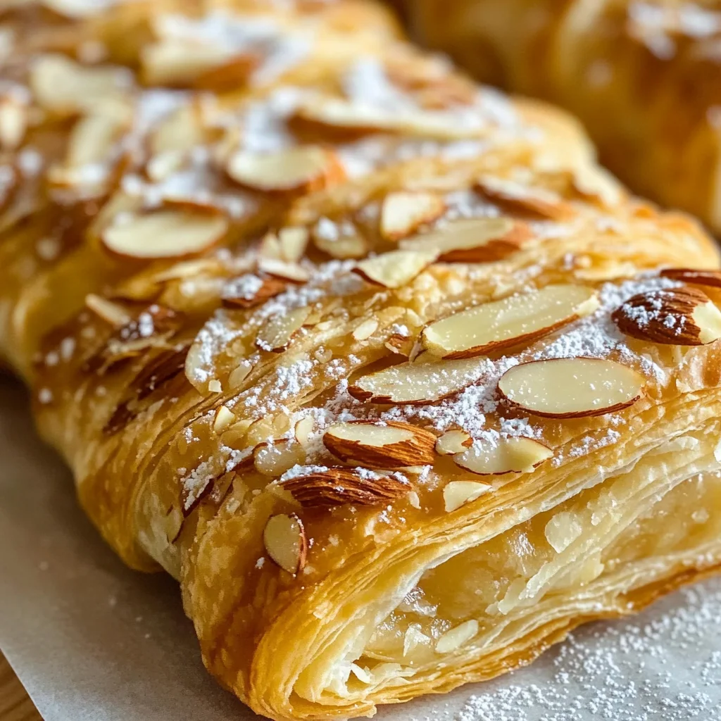 Flaky Sweet Almond Pastry