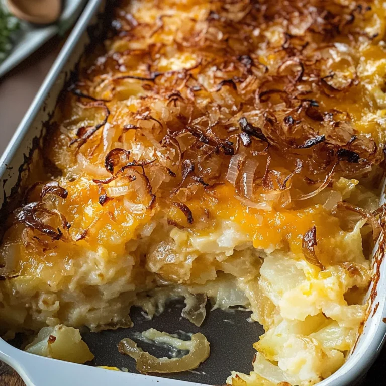 French Onion Funeral Potatoes