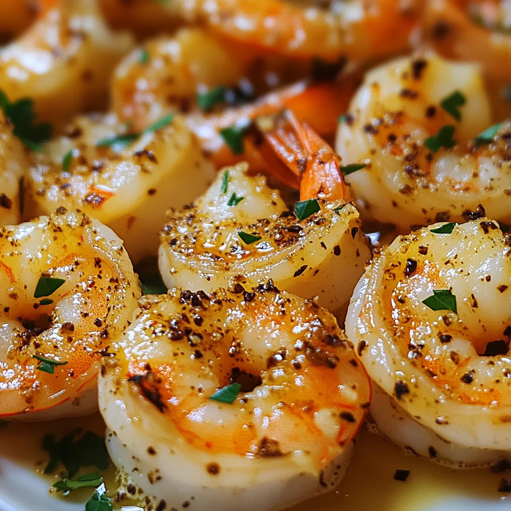 Garlic Parmesan Roasted Shrimp
