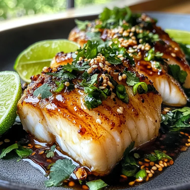 Ginger Soy Glazed Cod: A Flavorful and Healthy Seafood Dish