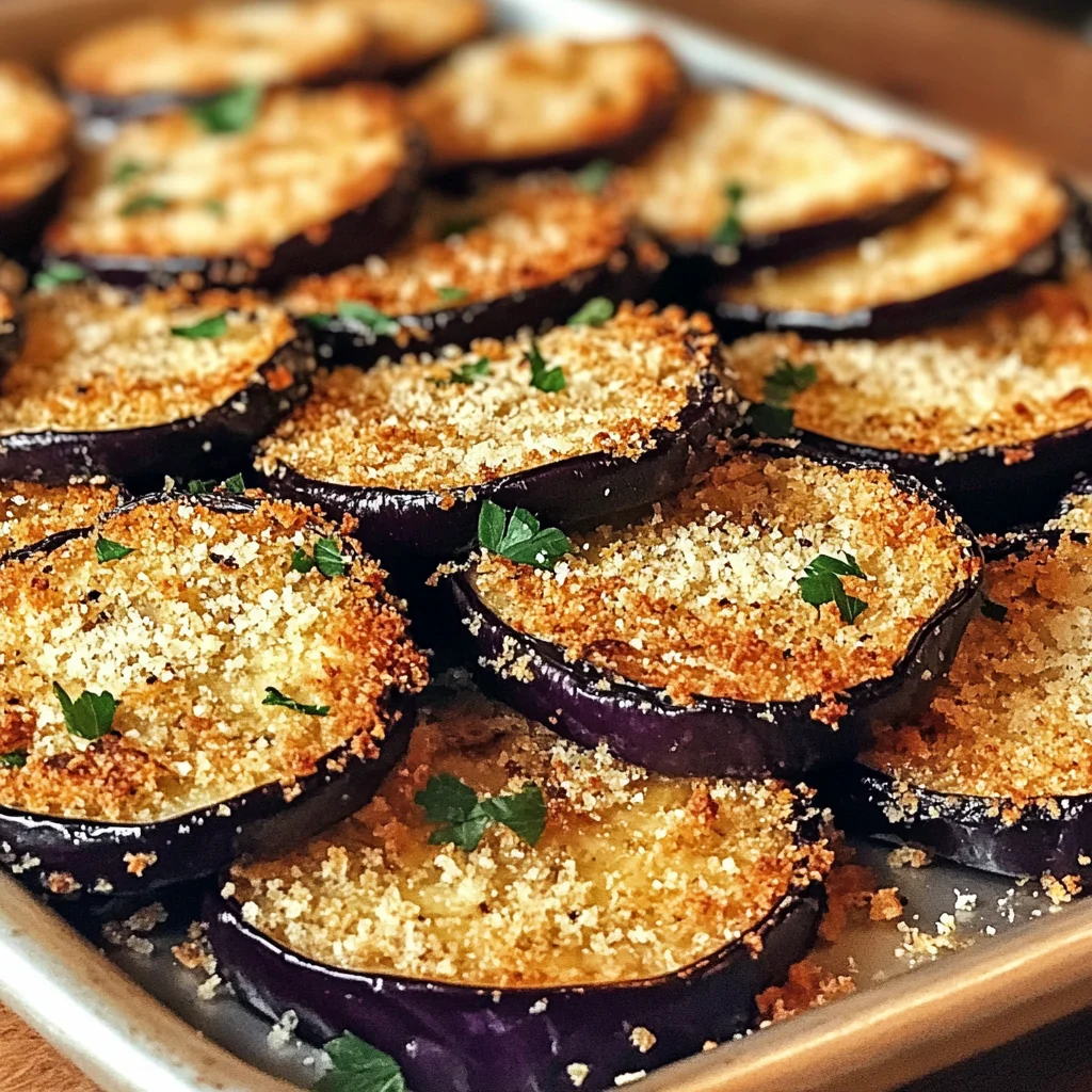 Impossibly Crispy Baked Eggplant