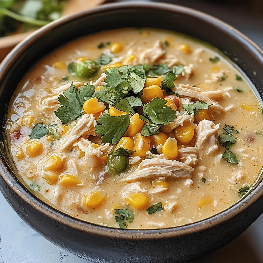 Mexican Street Corn White Chicken Chili Recipe