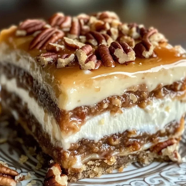 Pecan Pie Lasagna – A No-Bake Dream Dessert