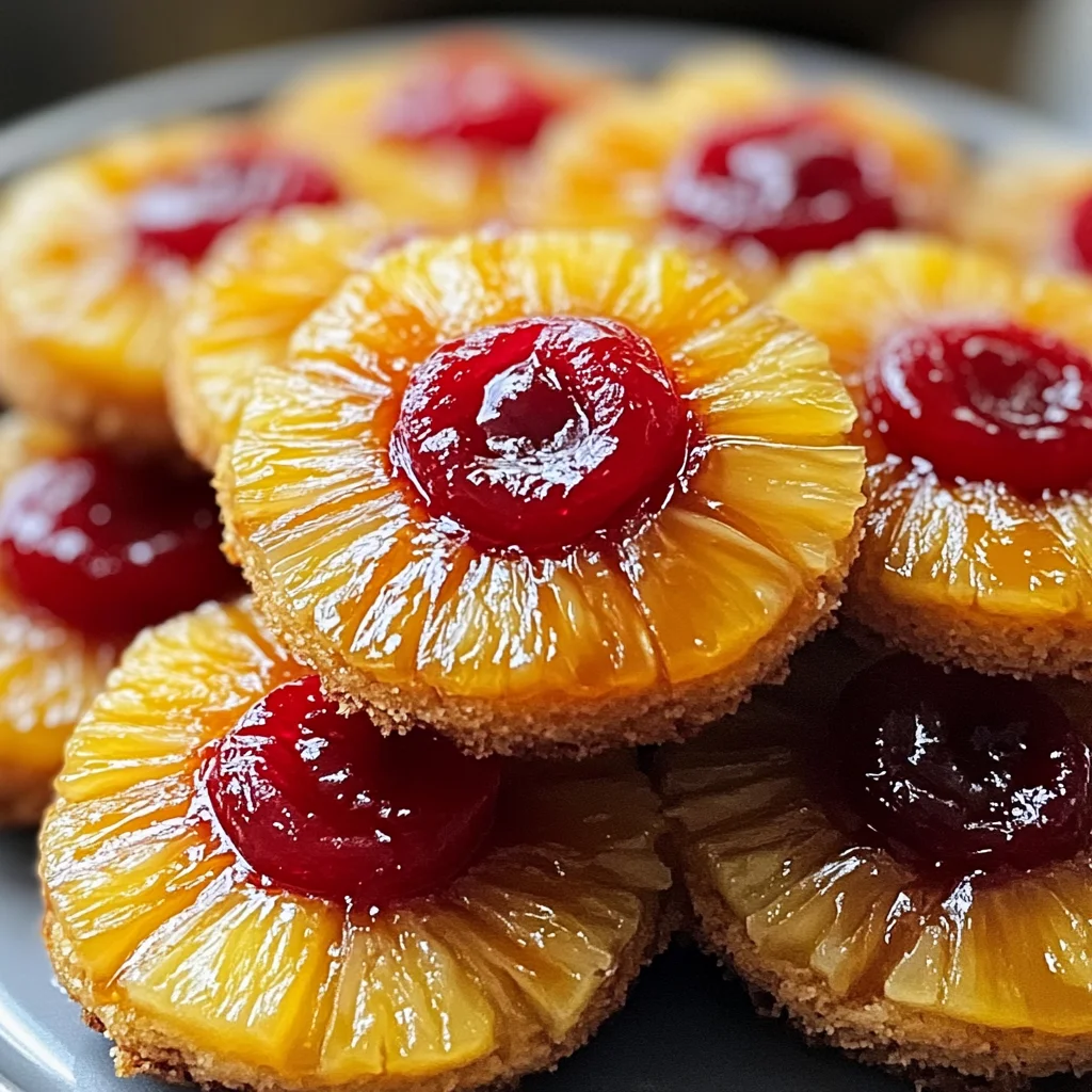 Pineapple Upside-Down Cookies: A Fun Twist on a Classic Dessert