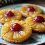 Pineapple Upside-Down Sugar Cookies