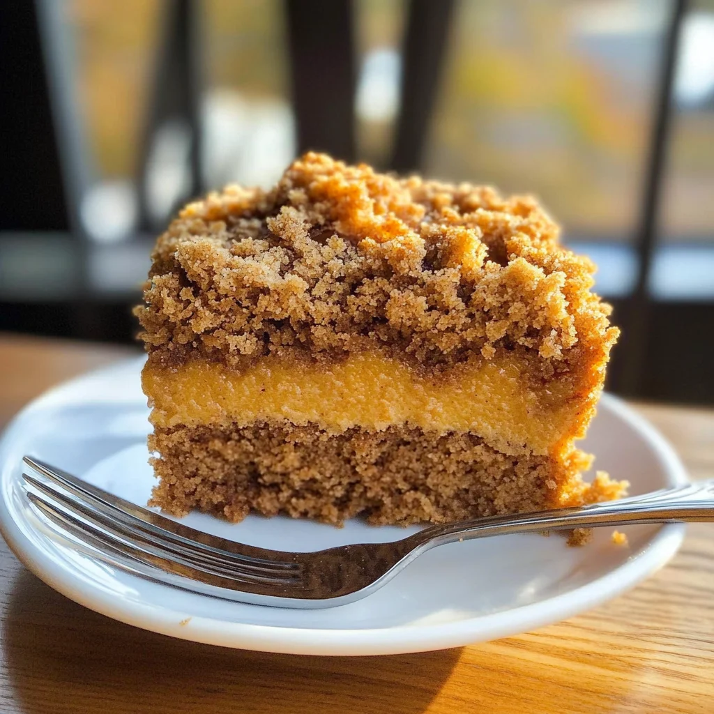 Pumpkin Spice Crumb Cake