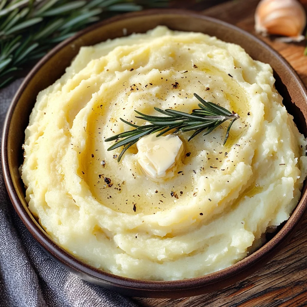 Rosemary Garlic Mashed Potatoes