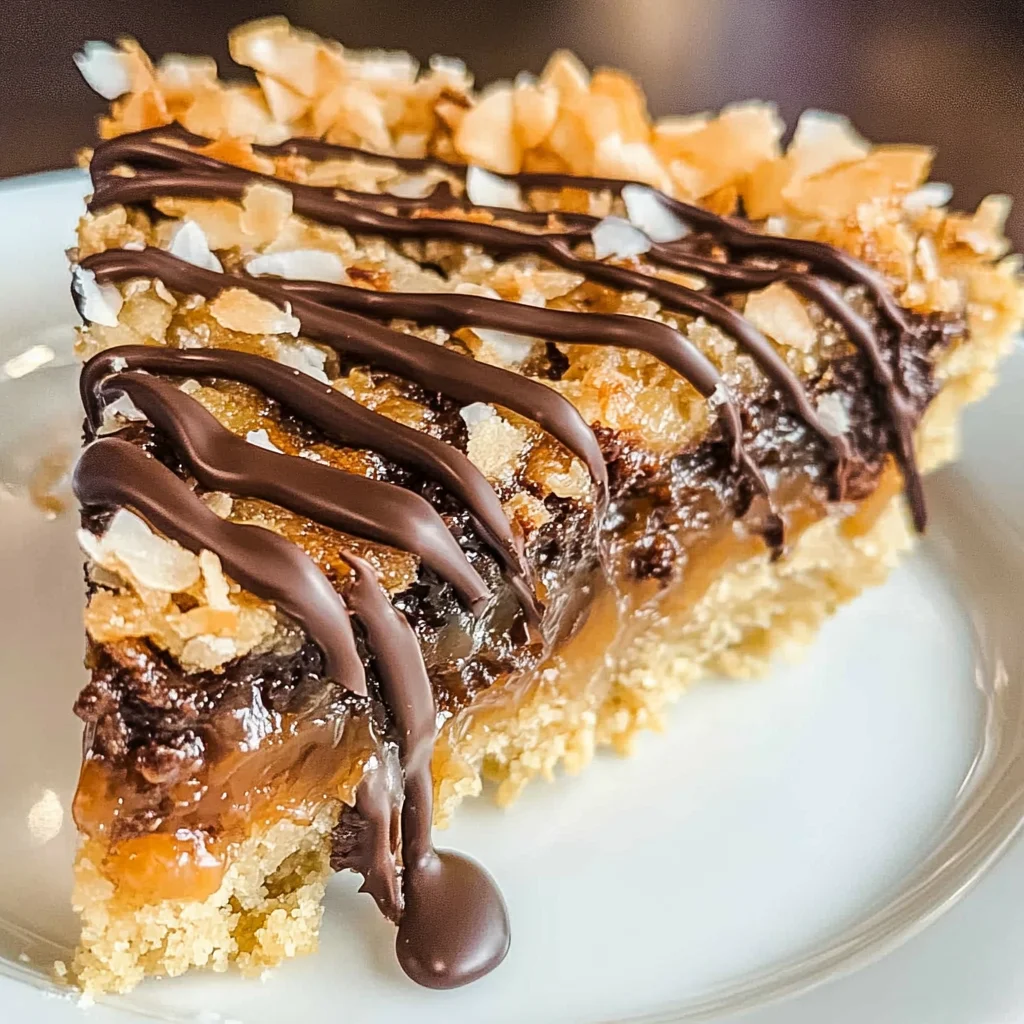 Samoas Cookie Pie