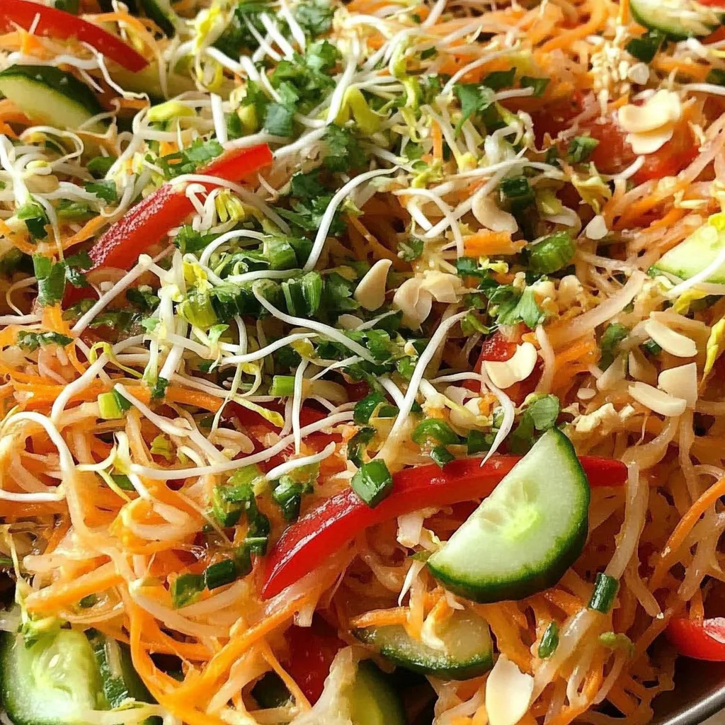 Spring Roll Salad with Spicy Ginger Dressing: An Incredible Ultimate Recipe