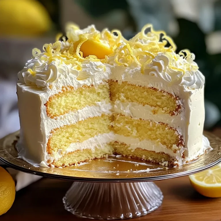 Top 1 Italian Lemon Cream Cake : Irresistible and Luscious