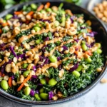 Asian Edamame Peanut Crunch Salad