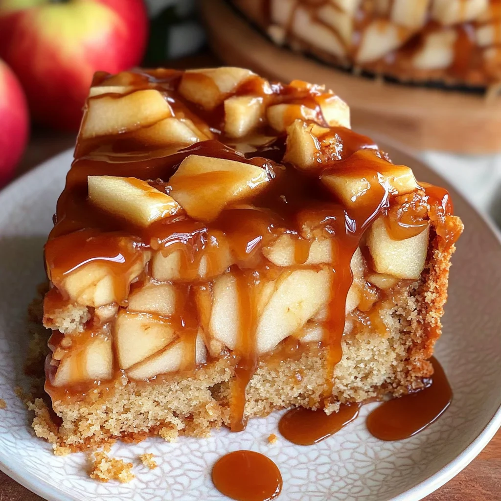 Caramel Apple Cake