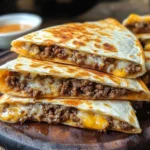 Cheesy Ground Beef Quesadillas Recipe is a must-try!