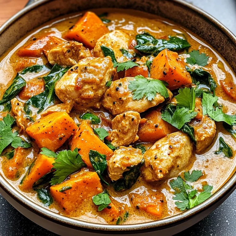 Chicken Sweet Potato Curry