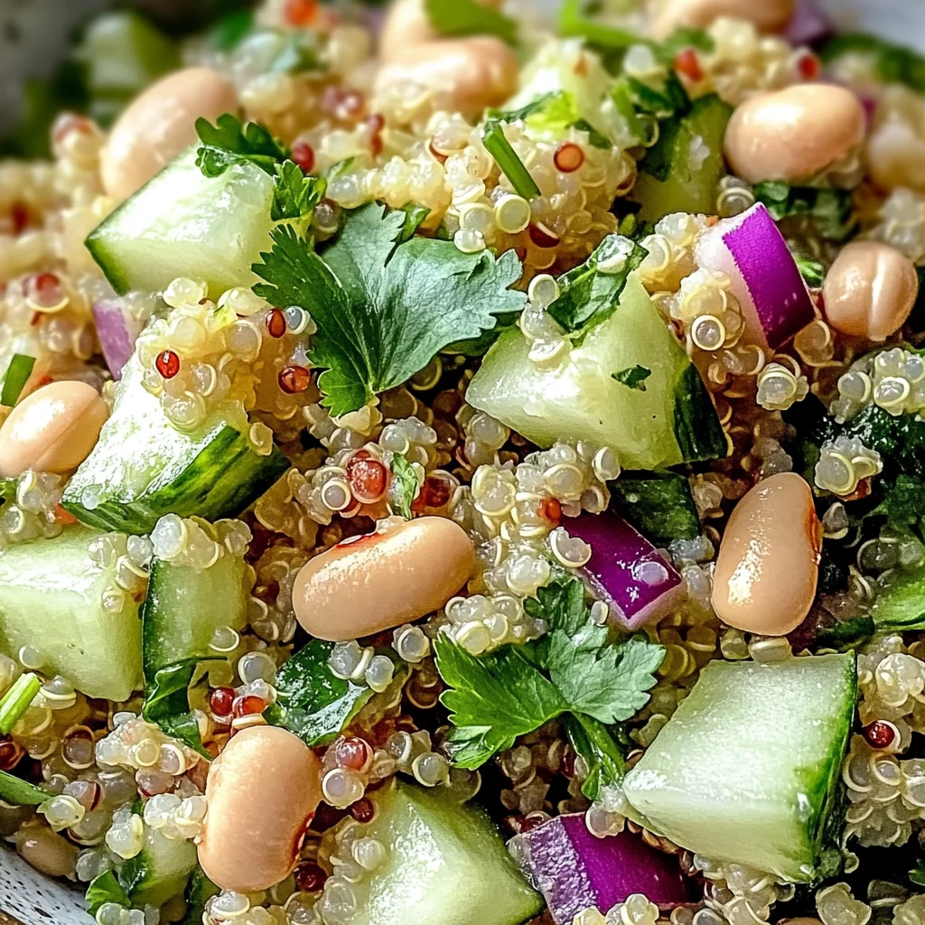 Cilantro Lime Quinoa Salad